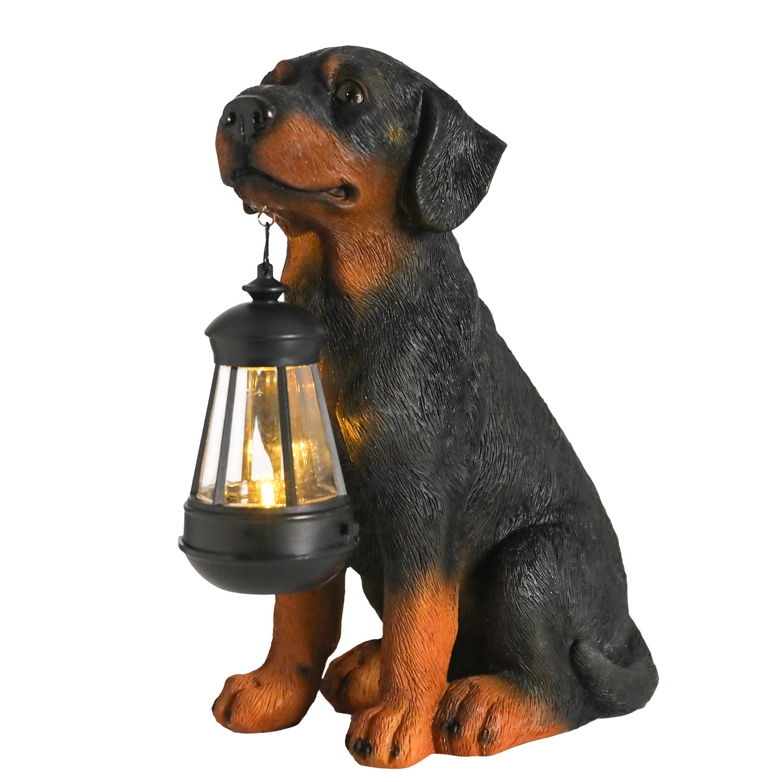 Arlmont & Co. Gira Garden Statue，Garden Dog Statues Outdoor Decor, 13